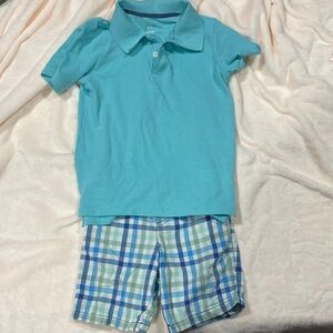 Polo and Shorts Outfit